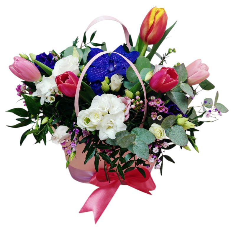 Geanta cu flori de Primavara