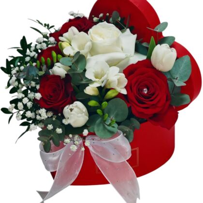 Cutie Florală Romantică