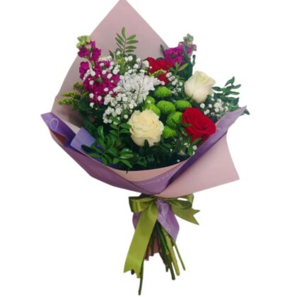 Buchet clasic cu flori parfumate