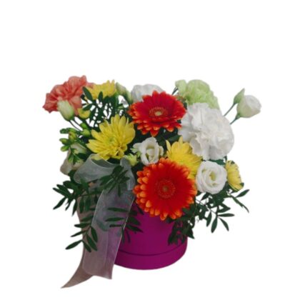 Aranjament floral – colorat, vesel și delicat