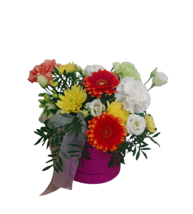 Aranjament floral – colorat, vesel și delicat