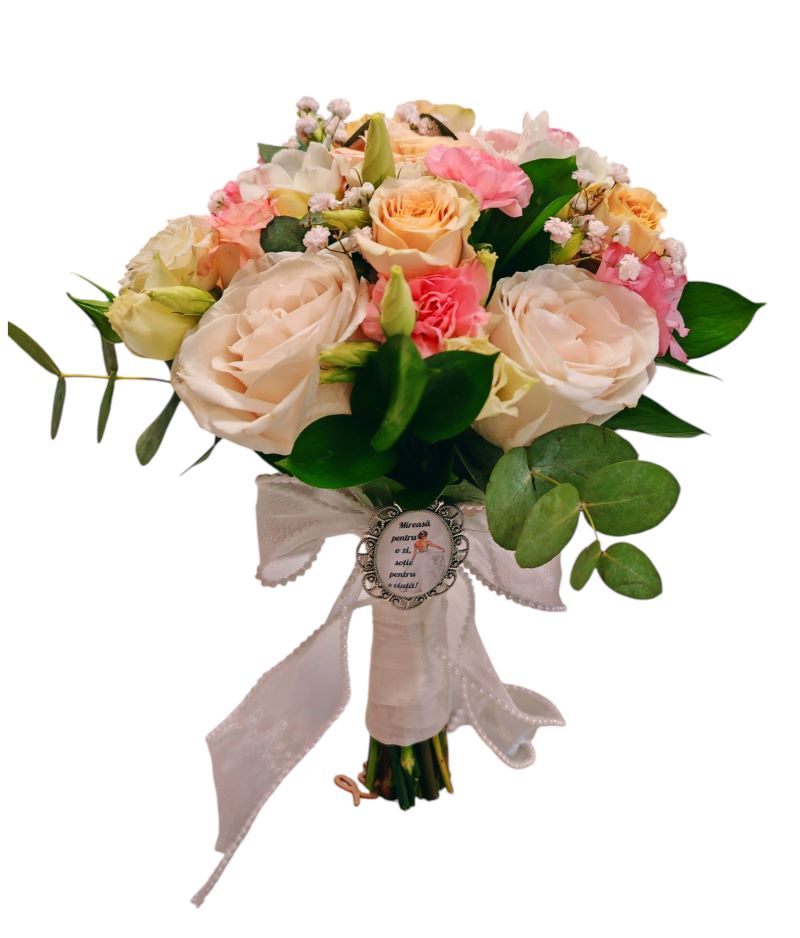 Buchet mireasa ,,Pastel Couture"