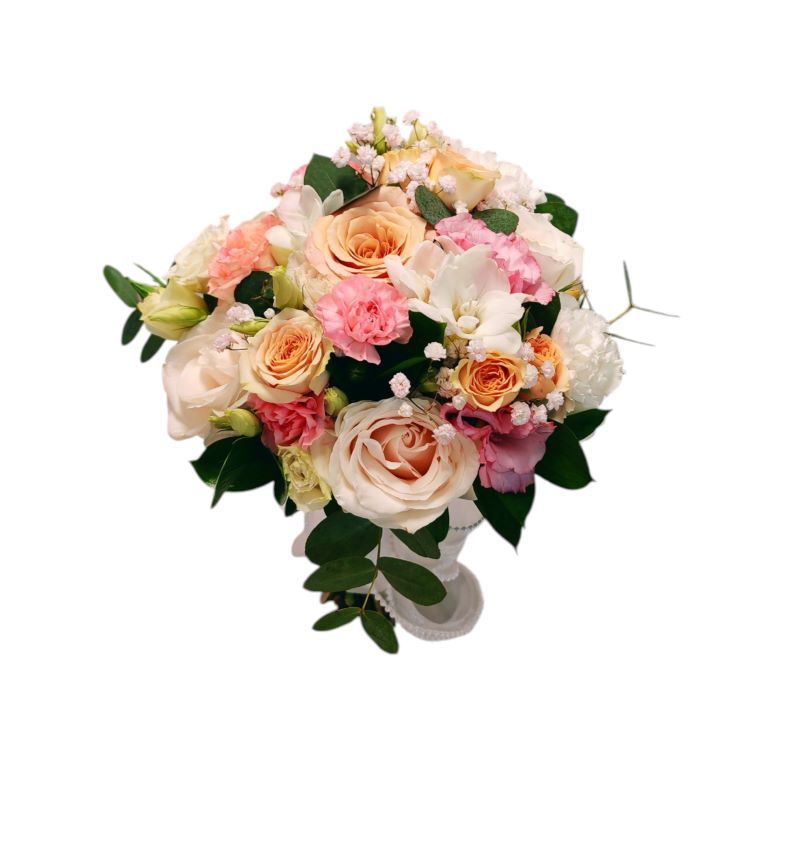 Buchet mireasa ,,Pastel Couture" - imagine 2