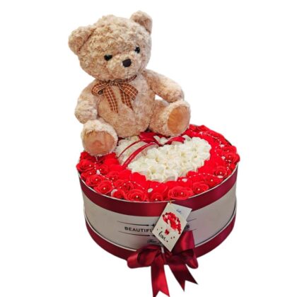 101 Trandafiri de Săpun cu Ursuleț