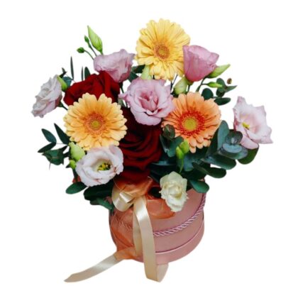 Aranjament floral "Armonie de culori calde"