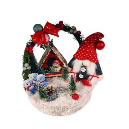 Aranjament handmade de sărbători