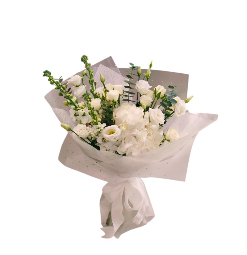 Buchet Alb Elegant
